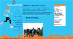 Desktop Screenshot of berliner-laufmasche.de